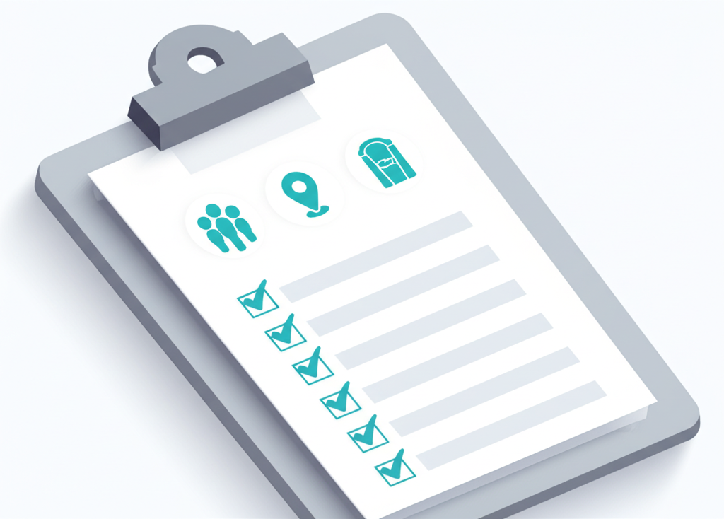 Checklist for event porta potty planning